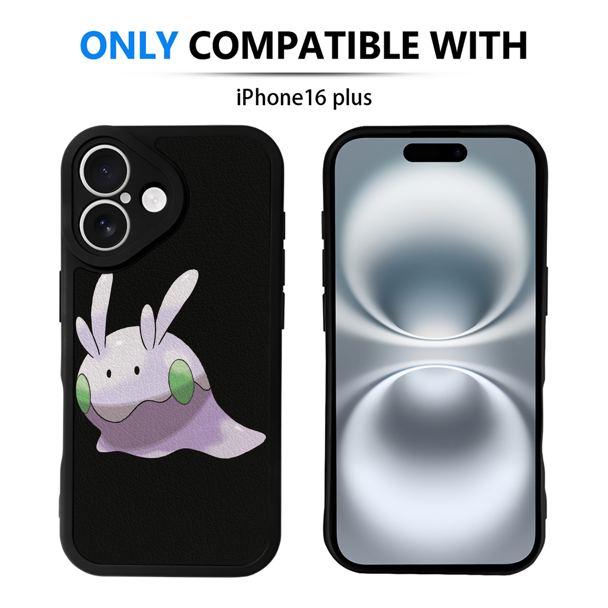 （画像用） ポケットモンスター Pokémon 【iPhone 16シリーズ対応】シリコンスマホケース（レザー調） 材質：シリコン